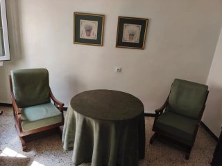 Mesa redonda de madera 90 cm