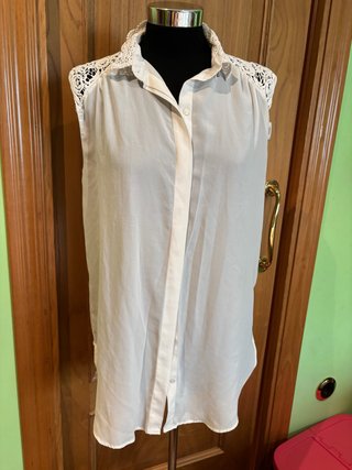 Camisa larga Stradivarius Talla S también 38/40
