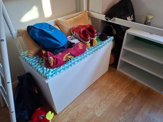 Cama alta 190x90