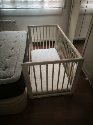 Cuna Gulliver IKEA sin patas