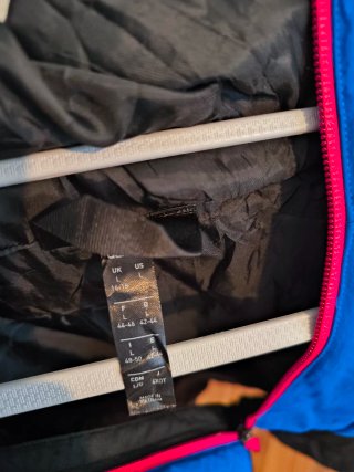 Giubbotto vintage Adidas Blu e Nero
