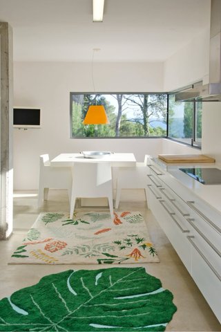 Alfombra Hoja Monstera Lorena Canals