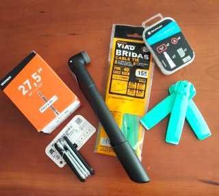 Kit Reparación Bici Decathlon 6 Artículos