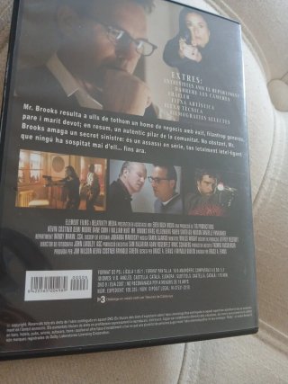 DVD Mr. Brooks (Español)