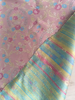 Tela fallera multicolor