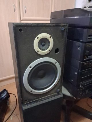 Torre Pioneer Vintage Completa + Mando + Altavoces