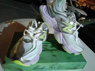 Zapatillas New Balance 9060 Morado/Plata