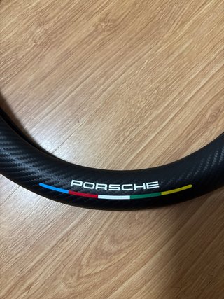 Funda Volante Porsche Carbono