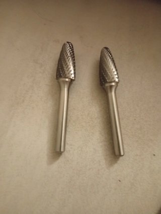 6 Fresas para  Metal Duro