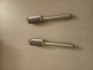 6 Fresas para  Metal Duro