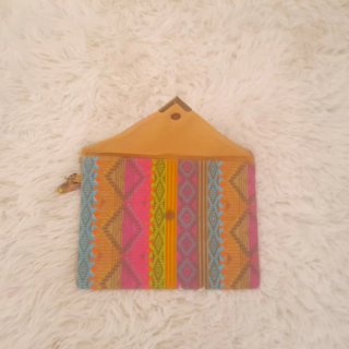 Bolso de mano estampado étnico