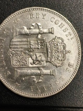 Monedas 5 Pesetas Plata Alfonso XII y XIII