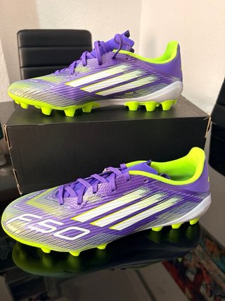 Botas de fútbol Adidas F50 Morado/Verde