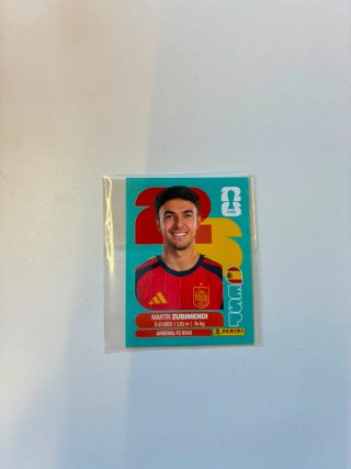 Cromo Panini FIFA Martín Zubimendi