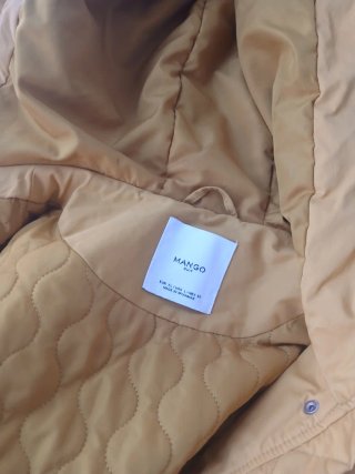 Chaqueta Mango Amarilla Talla XL