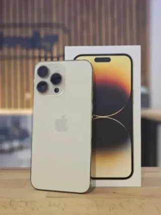 IPHONE 14 PRO MAX 128GB DORADO 100% BATTERIA