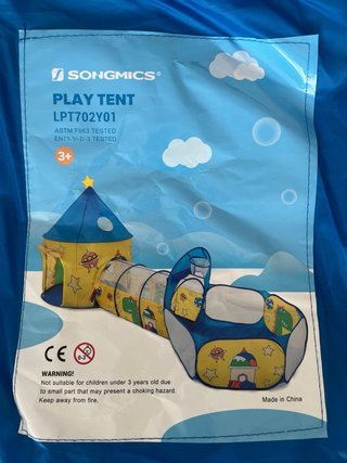 Parque infantil casita túnel y piscina de bolas