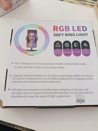 Aro de Luz LED RGB MJ26