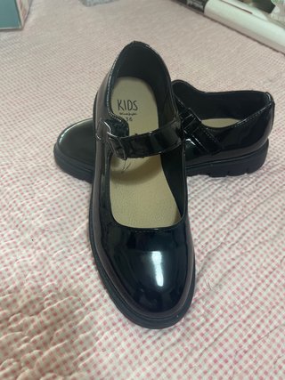 Zapatos charol niña negros talla 36