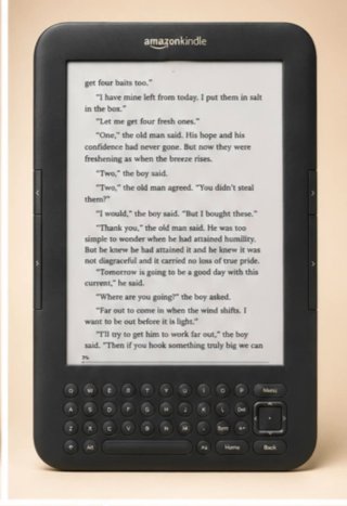 E-Reader Kindle Keyboard 3a Generación