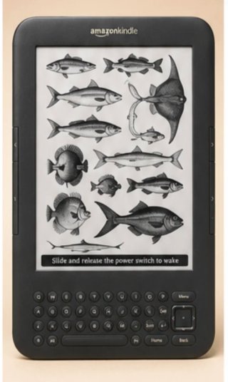E-Reader Kindle Keyboard 3a Generación