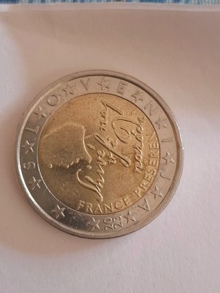 Moneda 2 Euros Francia 2023