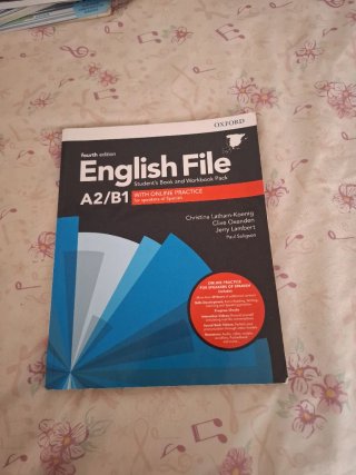 Libro ingles, escuela de idiomas