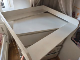 Adaptador cambiador blanco