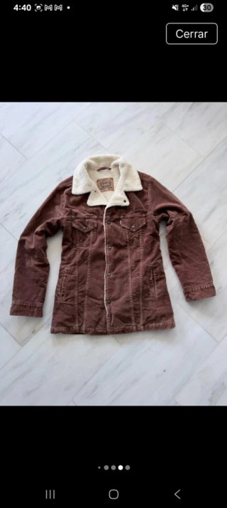 Rara giacca Levi's Sherpa vintage da collezione (1998)