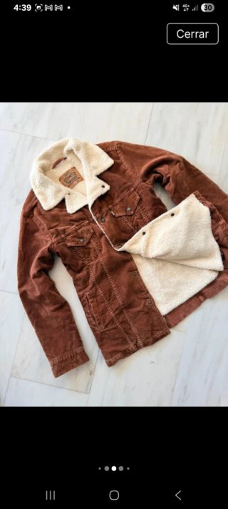 Rara giacca Levi's Sherpa vintage da collezione (1998)