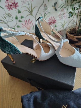 JUST ENE, zapatos fiesta o ceremonia. Talla 39