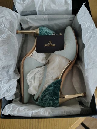 JUST ENE, zapatos fiesta o ceremonia. Talla 39