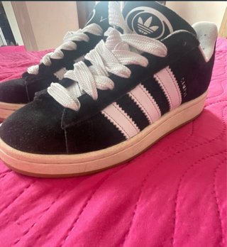 Scarpe Adidas Campus Nero Bianco