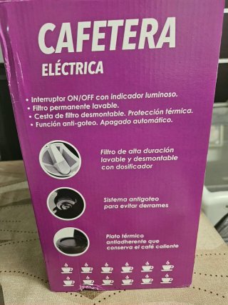 Cafetera Eléctrica 12 Tazas 900W