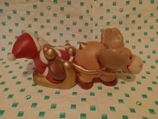 Babbo Natale THUN con slitta e renna