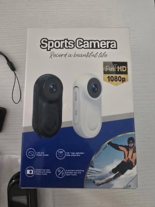 Cámara Deportiva 1080p Negra