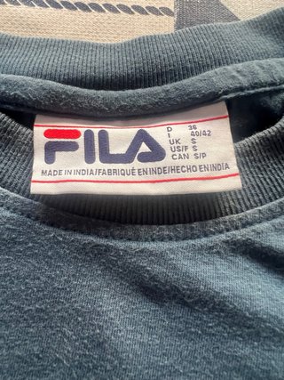 Camiseta Fila Hombre Talla S Tres Colores