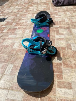 Pack Snowboard Burton + Botas Rossignol (Talla 38.
