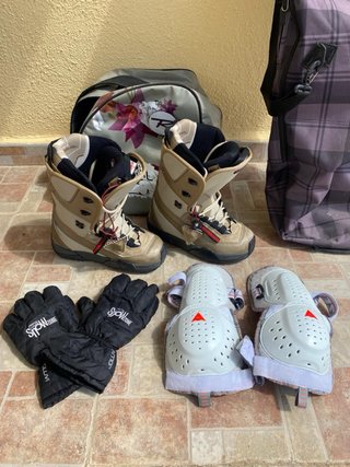 Pack Snowboard Burton + Botas Rossignol (Talla 38.