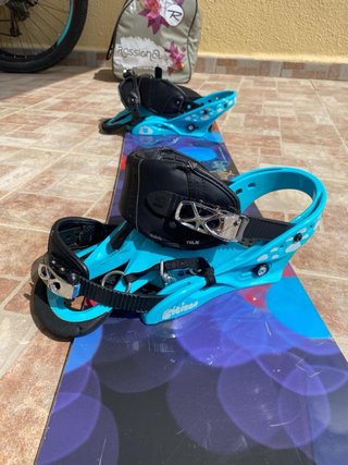 Pack Snowboard Burton + Botas Rossignol (Talla 38.