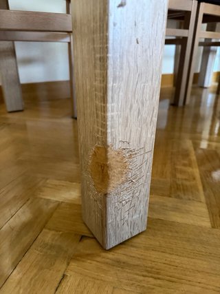 Mesa de comedor 140 cm extensible