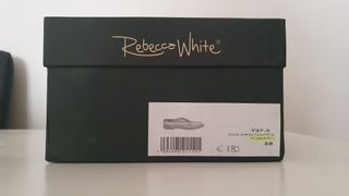 Scarpe REBECCA WHITE Pelle Rosse Tg 38