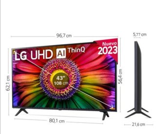 Smart TV 43 pulgadas ultraHD 4K