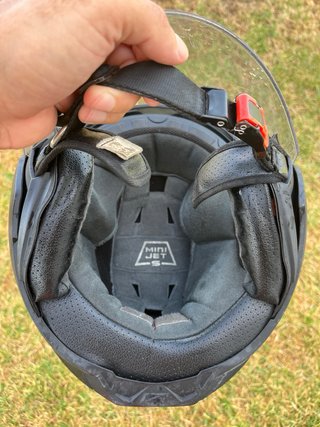 Casco Astone Mini Jet Negro