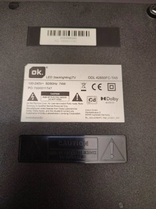 Placa TV OK ODL 42850FC-TAB