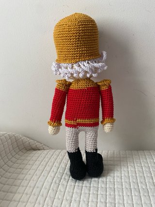 Muñeco amigurumi Cascanueces