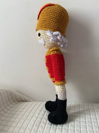 Muñeco amigurumi Cascanueces