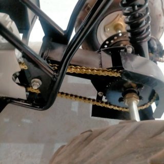 Quad 90cc Negro Todoterreno