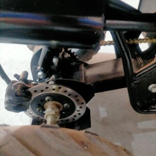 Quad 90cc Negro Todoterreno