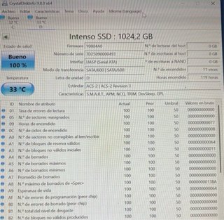 Disco Duro M.2 Intenso 1 TB SATA III para raparer
